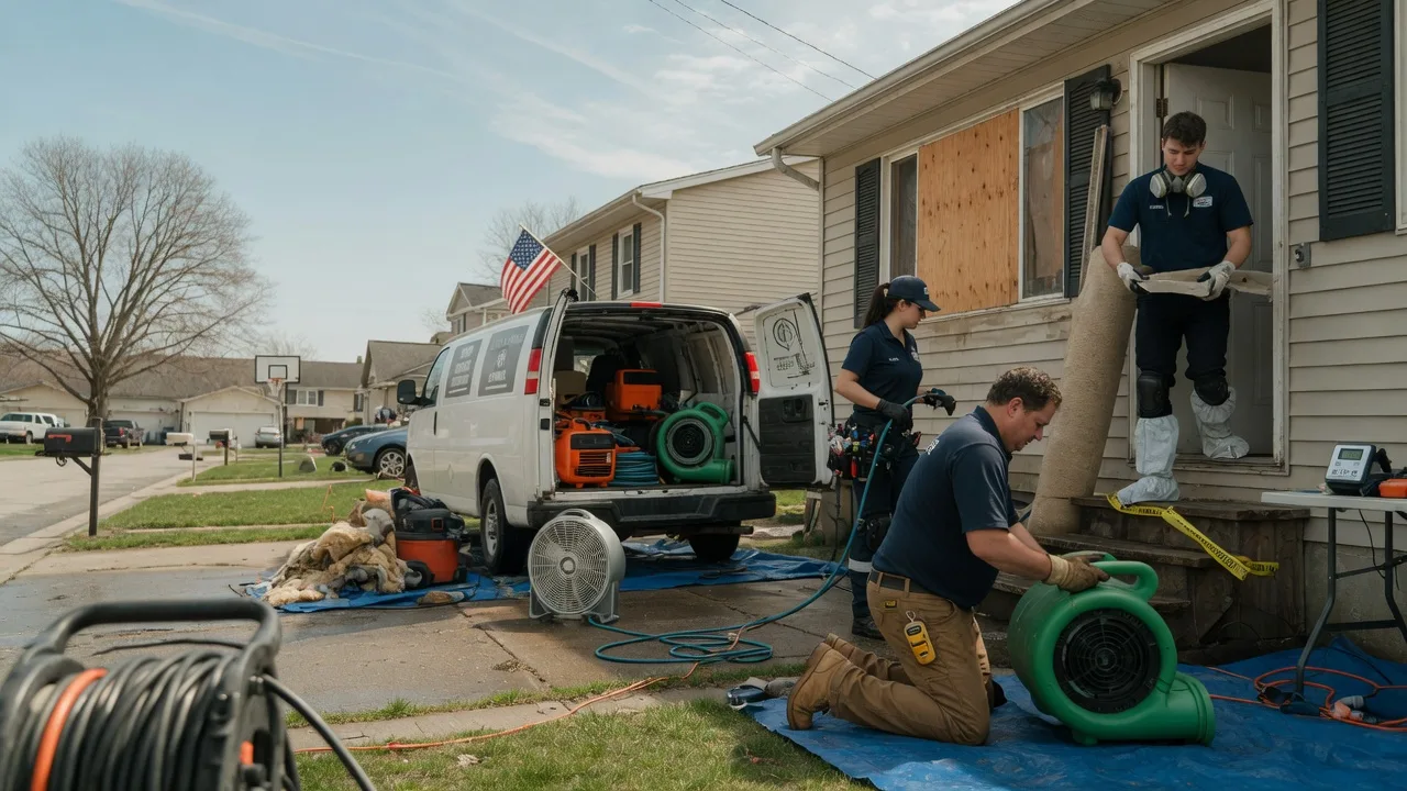 Water Damage Restoration in Au Gres, MI near me